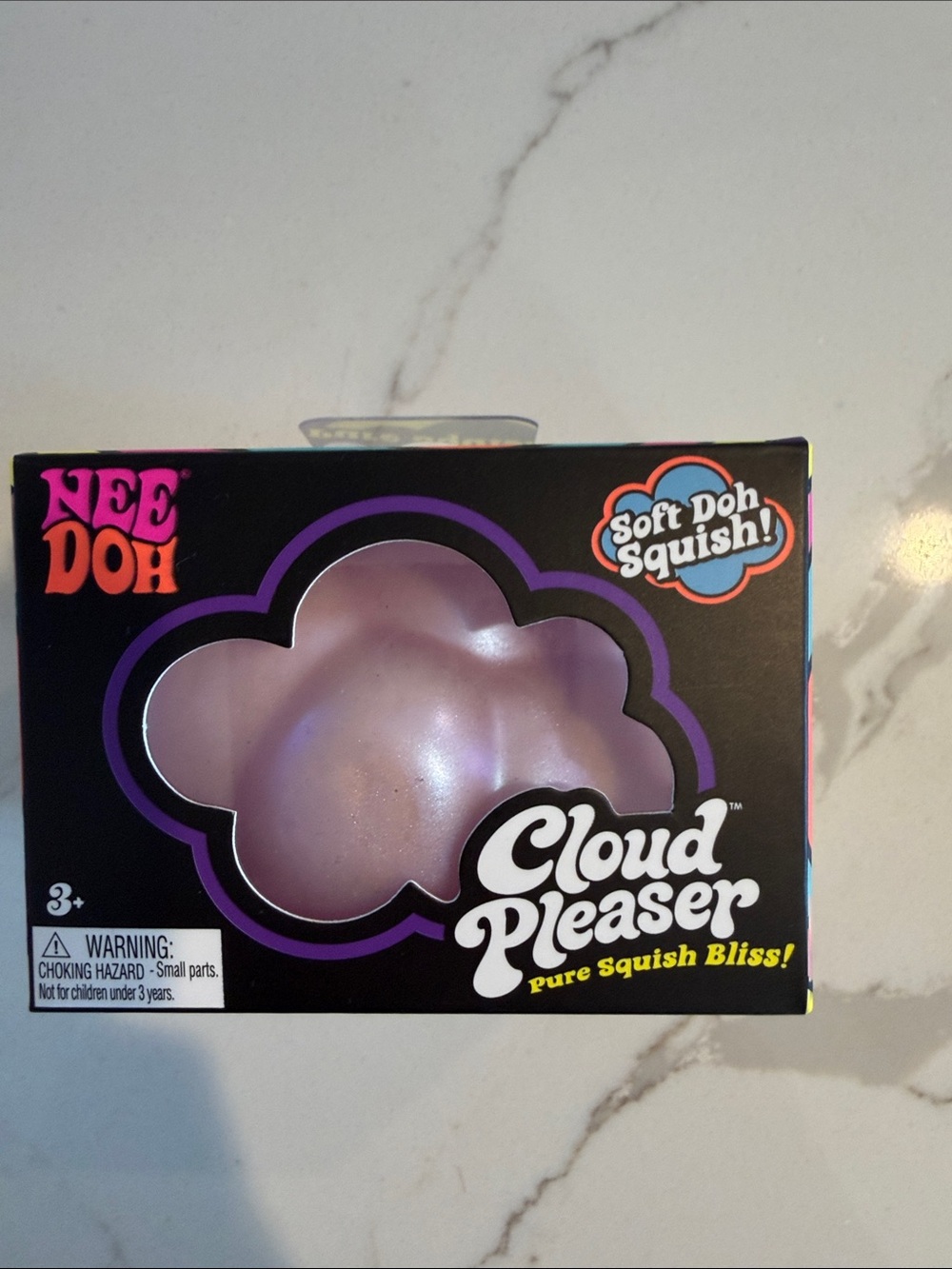 NeeDoh Cloud Pleaser Soft Squish Toy - Pearl Pink